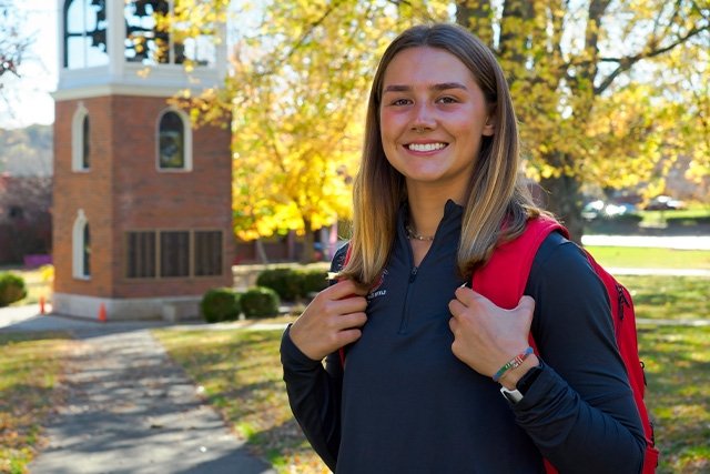 Student on Campus