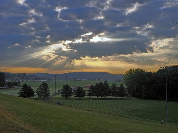 Campus Sunset