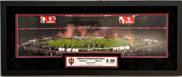 Indiana vs. Miami National Championship Game Photo