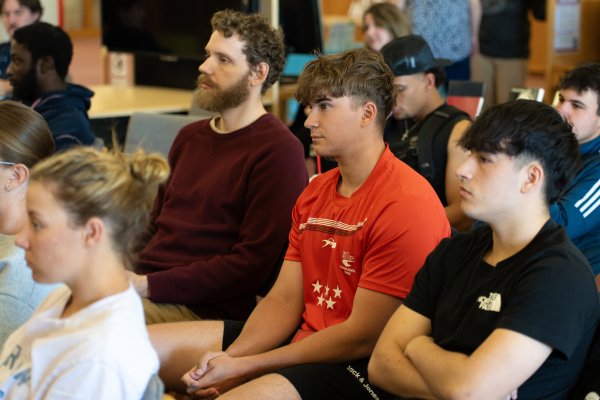 Crowd at Words of the World Event