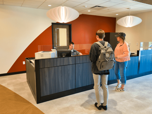 Interior Photo of Lobby/Reception Area at Rio McArthur Center