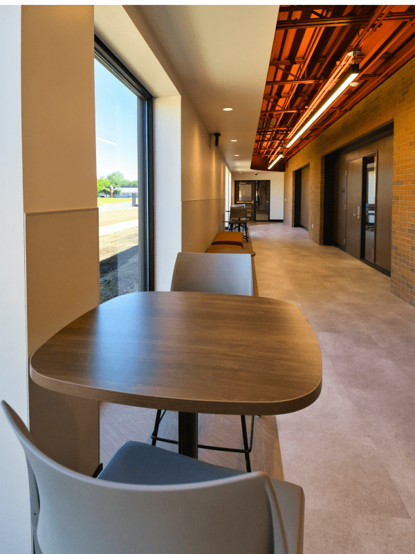 Interior Photo of hallway at Rio McArthur Center
